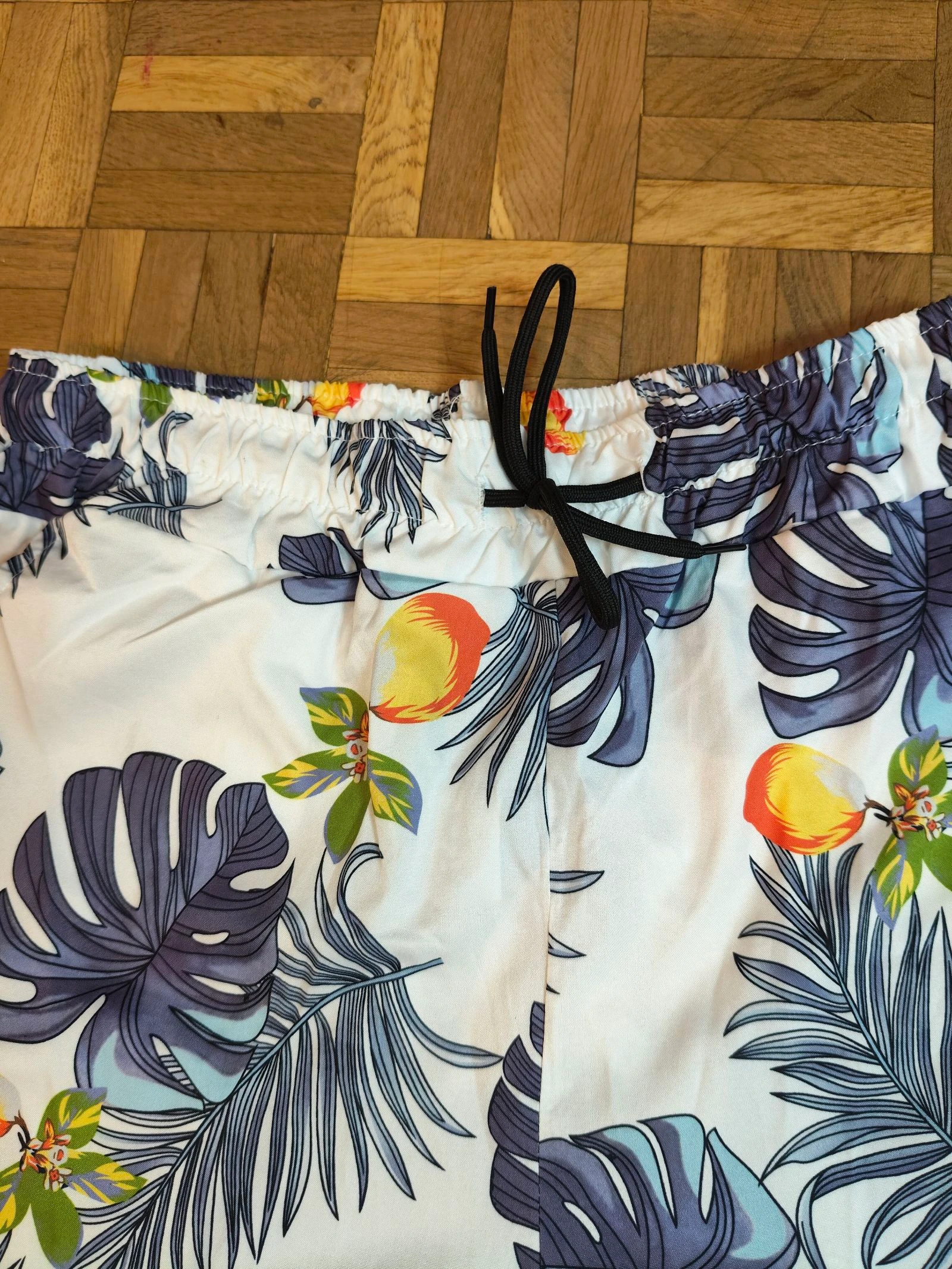 Korte bermuda's met bloemenprint voor zomer/herfst – photo 3